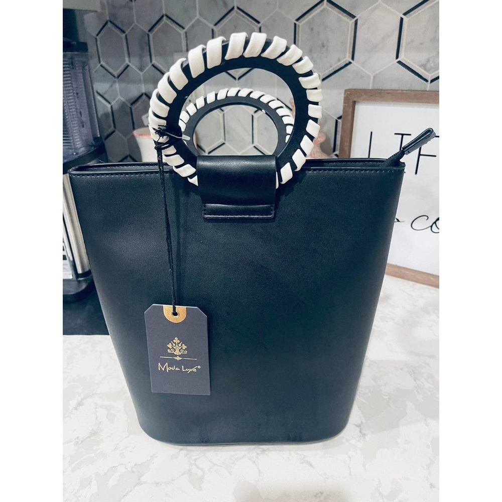 Moda luxe leather purse New